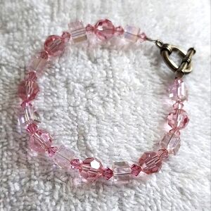 2/15$ Pink Glass Bracelet